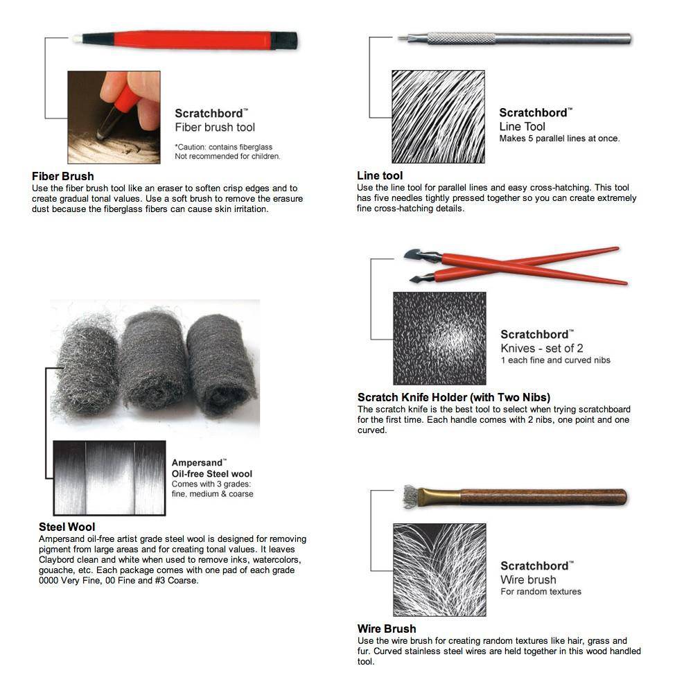 Ampersand Scratchbord Tool Kit - Image 6