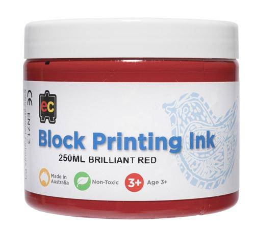 Educational Colours Block Printing Inks 250ml - Image 4