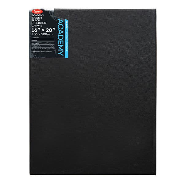 Jasart Academy Black Thin Edge Canvases - Image 3