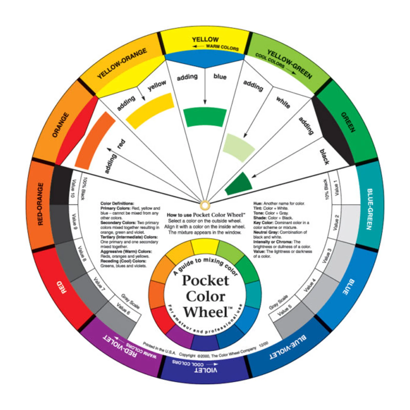 The Color Wheel Company Artist Colour Wheel - Image 3